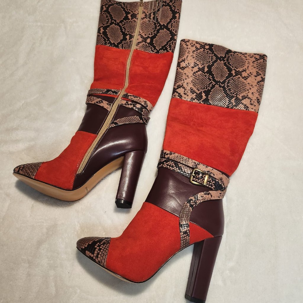 Python Inspired Boots